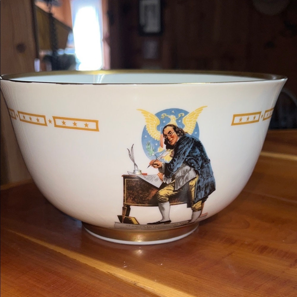 Vintage Danbury Mint Ben Franklin Declaration Of Independence